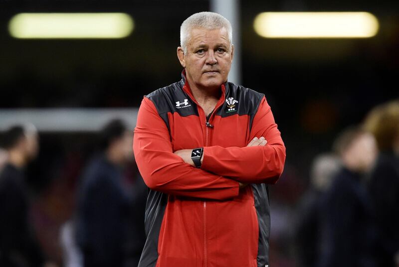 Rugby Union - Rugby World Cup warm-up match - Wales v England - Principality Stadium, Cardiff, Britain - August 17, 2019  Wales head coach Warren Gatland before the match  REUTERS/Rebecca Naden