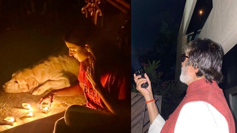 Anushka Sharma and Amitabh Bachchan shared moments of solidarity on social media.