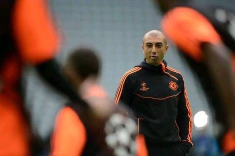 Roberto Di Matteo is not in the same class as the top football coaches, according to our columnist. Adrian Dennis / AFP