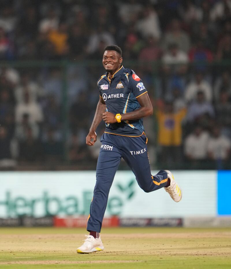 =5. Alzarri Joseph (Gujarat Titans) - 150 kph (93.2 mph). AP