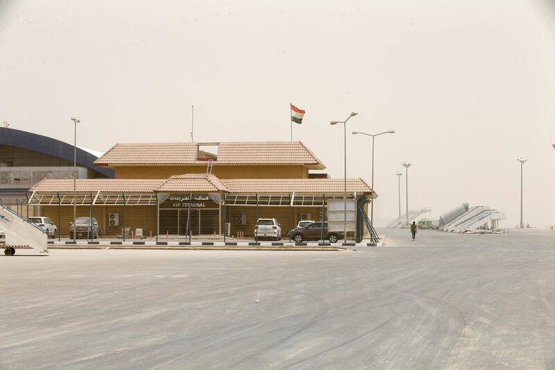 Najaf International Airport receives hundreds of thousands of pilgrims a year. Reuters