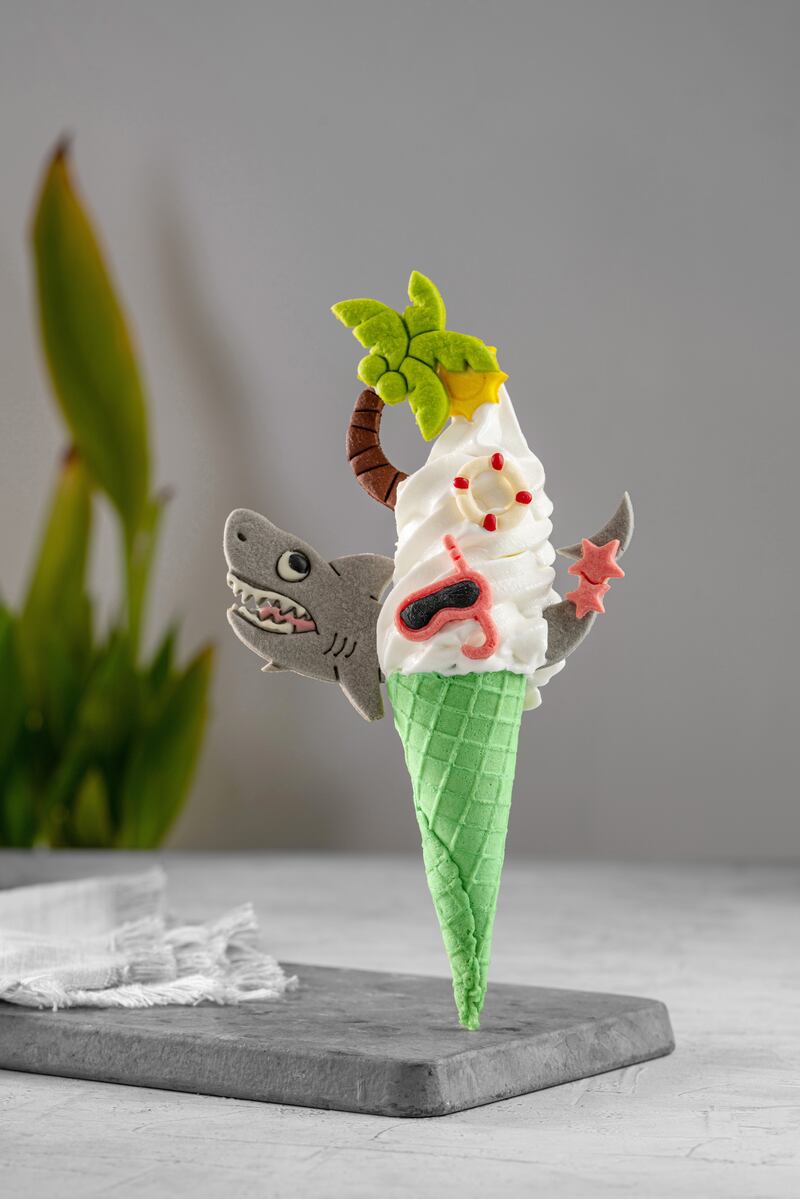 The ice cream parlour has launched summer-themed ice cream cones