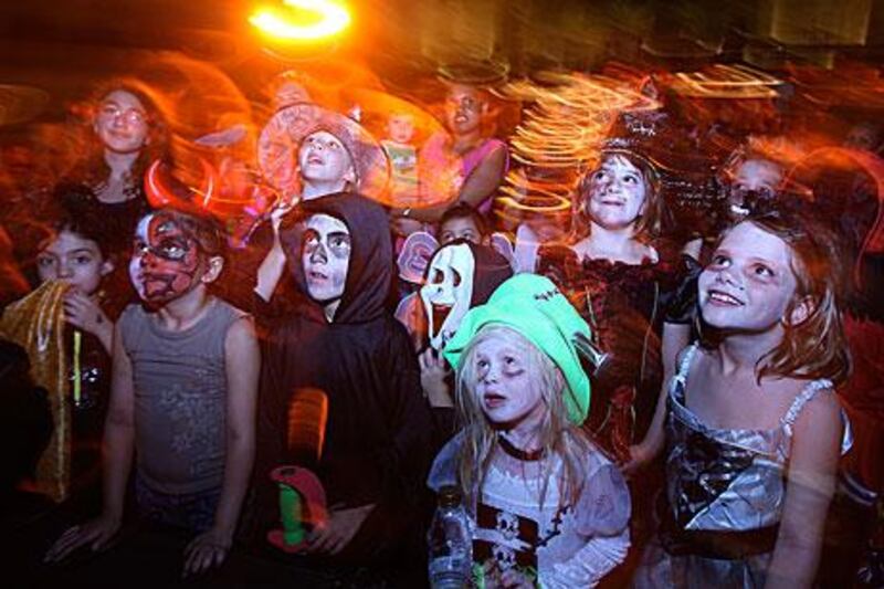 Spooky food, scary activities and costume competitions entranced children at the Madinat Jumeirah Amphitheatre.