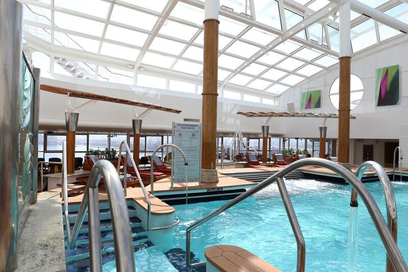 A swimming pool on the Celebrity Constellation. Delores Johnson / The National