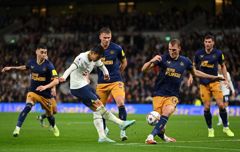 Son Heung-Min – 6. The South Korean wasted no time testing Pope, driving forward into the final third within the first minute of the game. Minutes later he fired narrowly over. He should have scored when Kane played a through ball, but his finish lacked the power to get past the goal-line. Getty Images