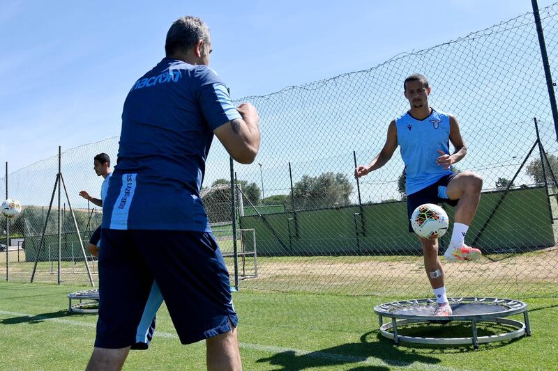 Lazio's Stefan Radu. Getty