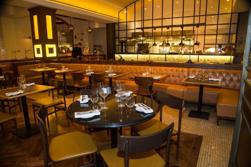 Gordon Ramsay’s sprawling Bread Street Kitchen has a relaxed, canteen-like vibe. Courtesy Atlantis The Palm