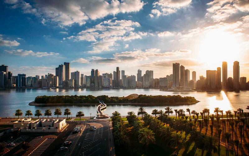 General view of Sharjah. Photo: Department of Statistics and Community Development