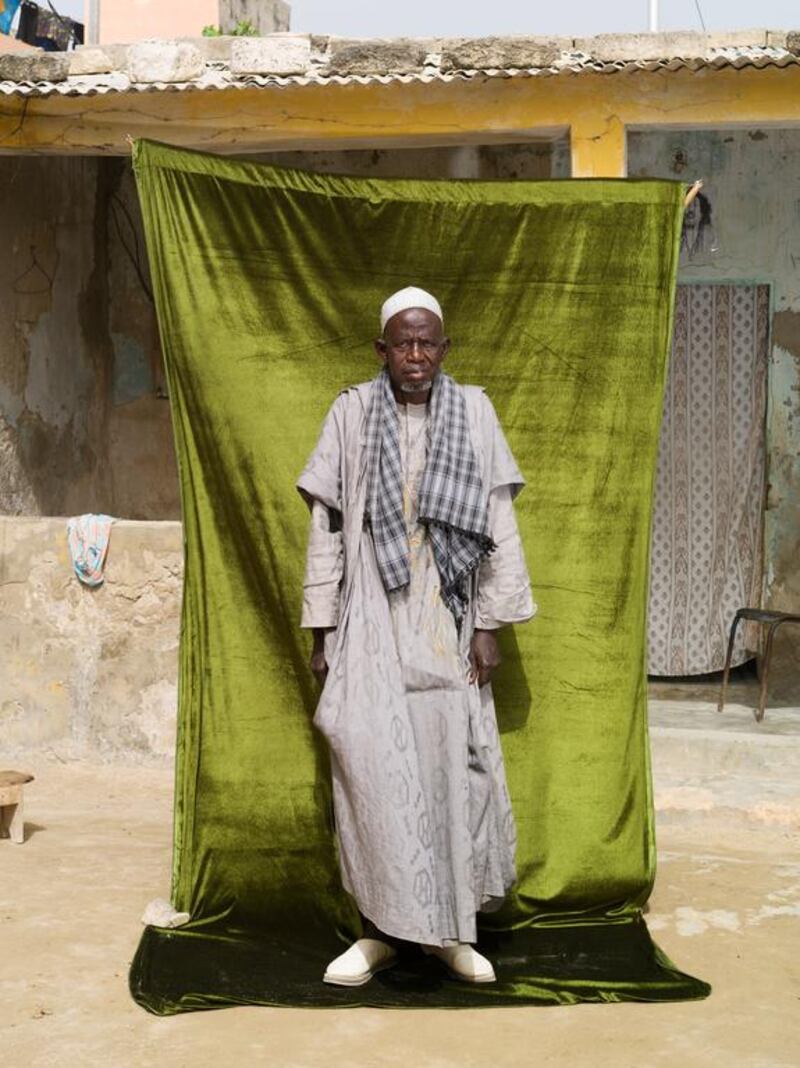 Marabout Boubacar Mane in the Pikine district of Saint-Louis, Senegal.