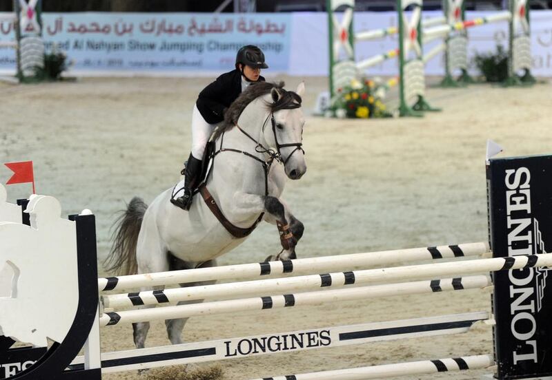 Sheikh Mubarak bin Mohammed International Show Jumping Championship begins at Emirates Heritage Club.