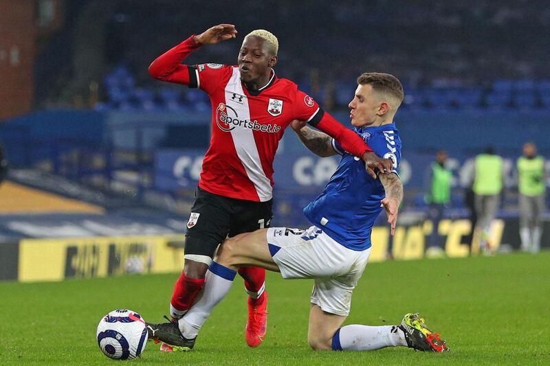 Moussa Djenepo 7 – He showed some neat touches on the right hand side and might have had a decent shooting opportunity had Ings not got in his way after neat work from Bertrand. He had a good chance to level the game when, with six minutes left, he blazed high and wide when played in. AFP