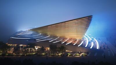 A rendering of the UK Pavilion at the Expo 2020 Dubai site. Photo: Department for International Trade