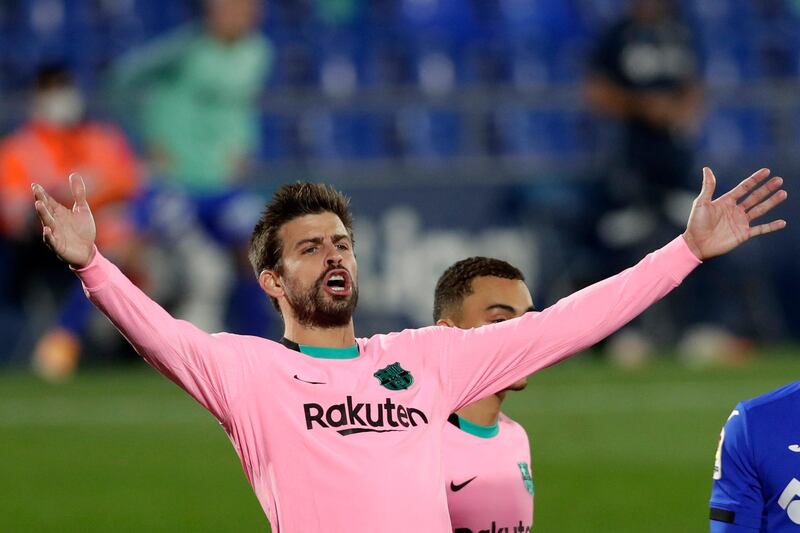 Gerard Pique 7 – Pique was a tower of strength in the air, though he had his hands full all evening in what was at times a feisty affair. AP