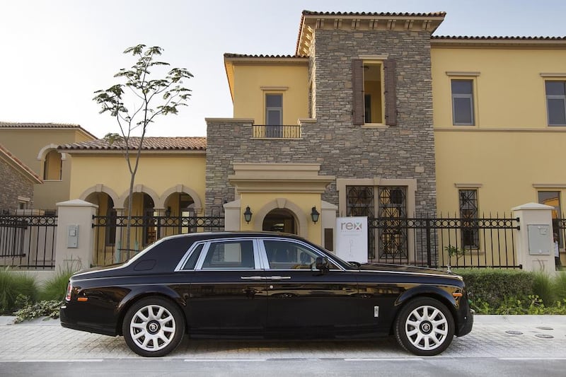 Al Jaber in 2013 won a Dh1.8 billion contract to build luxury villas on Saadiyat Island. Above, a luxury villa for sale at Saadiyat Island. Mona Al Marzooqi / The National