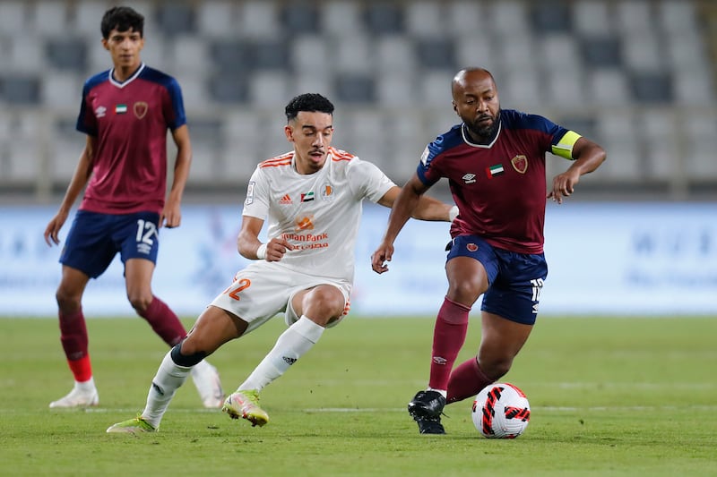 Ismail Matar made two assists in Al Wahda’s 3-0 win over Ajman in the Adnoc Pro League at Al Nahyan stadium on Sunday, November 22, 2021. Photo: PLC