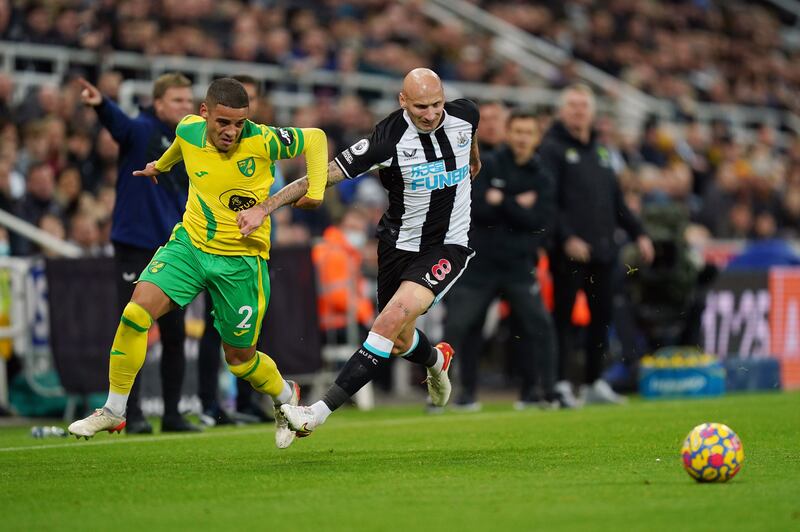 Max Aarons - 7: Left for dead by one Willock run in first half but generally solid night’s work from the the right-back. PA