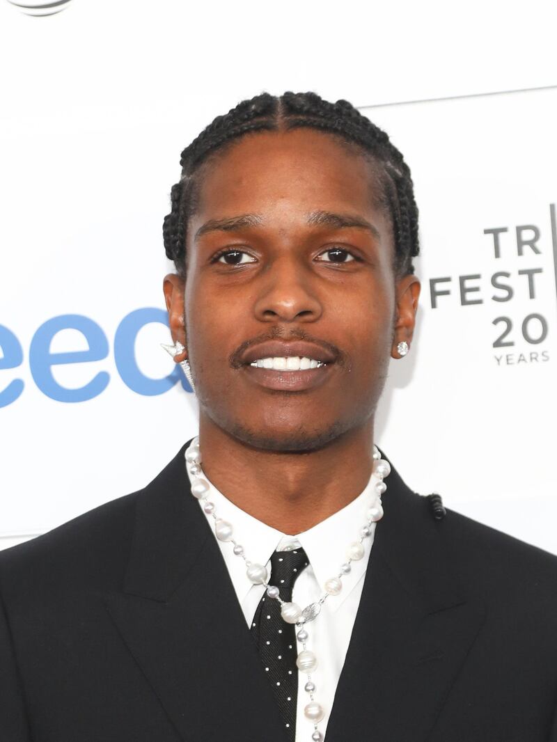 A$AP Rocky attends the premiere for 'Stockholm Syndrome' during the 20th Tribeca Festival at The Battery on Sunday, June 13, 2021, in New York. AP