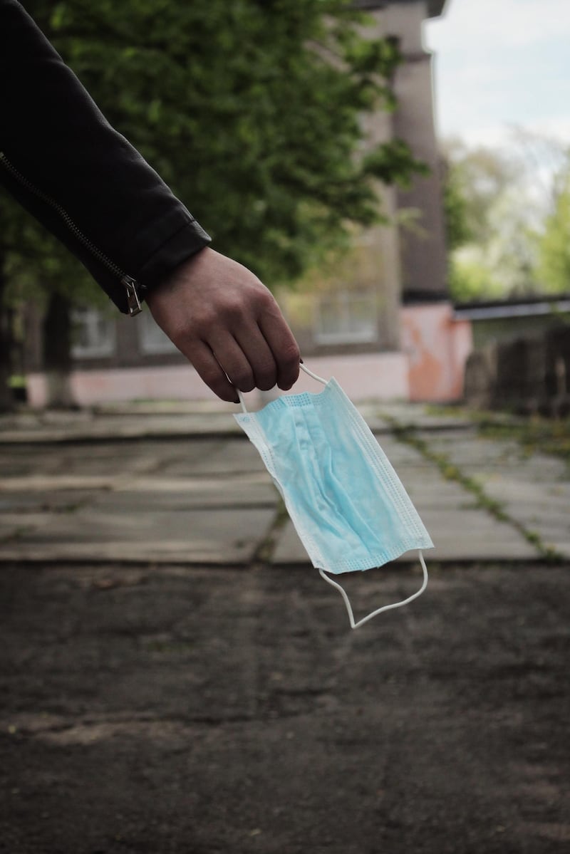 Discarded plastic has become a bigger problem during the pandemic. Unsplash