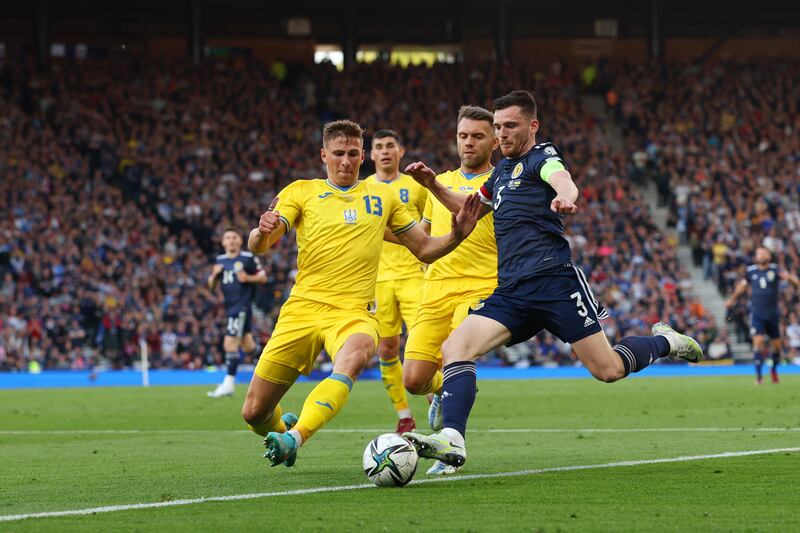 Andrew Robertson – 6. Played some nice crosses into the box and saw a shot blocked by Viktor Tsygankov after working space for himself brilliantly. Could have possibly done more to stop the opener. Getty