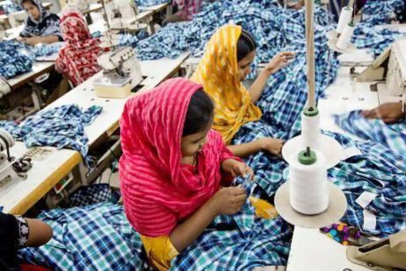 There are 4.5 million garment factory workers at more than 5,000 factories in Bangladesh. Jeff Holt / Bloomberg News