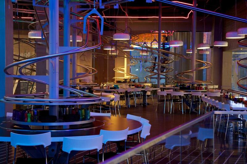 ROGO’s Roller Coaster Restaurant now hosts children’s parties. Courtesy ROGO’s Roller Coaster Restaurant