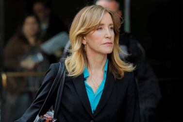 Felicity Huffman has plead guilty to charges in the college admissions scandal. Reuters