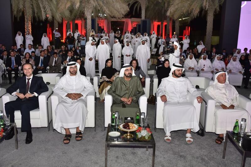 The plan was announced at a ceremony on Monday to mark the 15th anniversary of DIC, the first non-industrial free zone, attended by Sheikh Mohammed bin Rashid, the Vice President and Ruler of Dubai. Courtesy Dubai Government Media Office