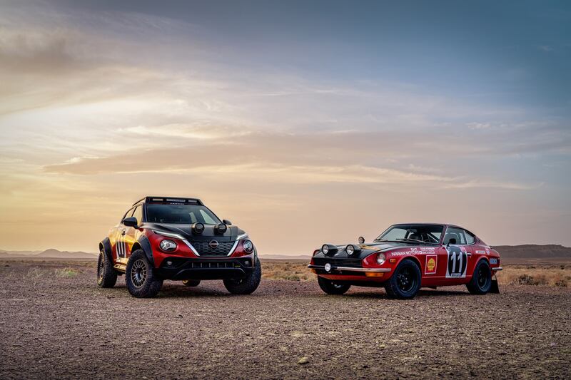 Nissan Juke Rally Tribute. Photo: Nissan