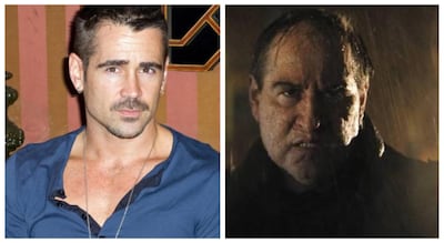 Irish actor Colin Farrell is unrecognisable as Oswald Cobblepot in 'The Batman', due for release in 2022. Getty Images, Warner Bros