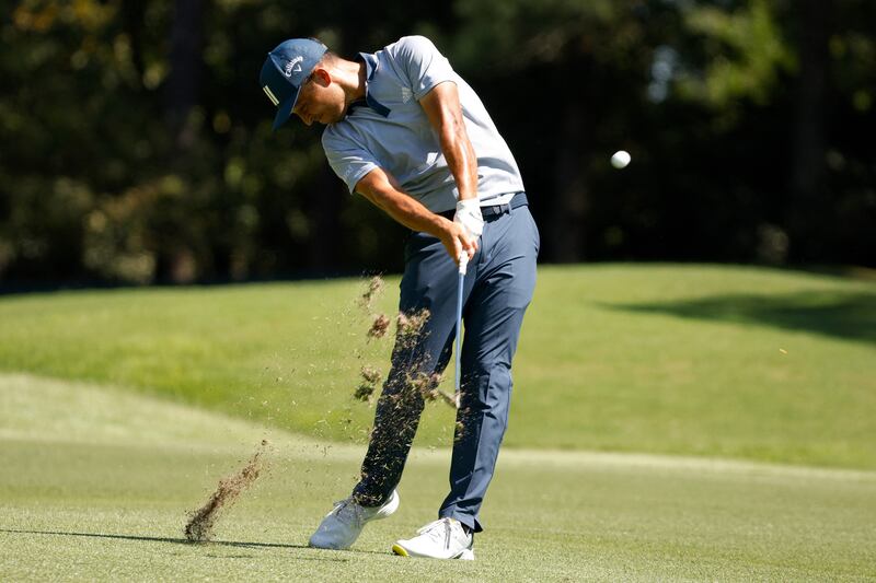 Xander Schauffele. Age: 27. Caps: 0. Majors: 0
Made four straight birdies in the final round of the 2021 Masters to close within two of eventual winner Hideki Matsuyama, only to hit his tee shot on the 16th into the water and run up a triple-bogey. Had the consolation of claiming a gold medal at the Tokyo Olympics. AFP