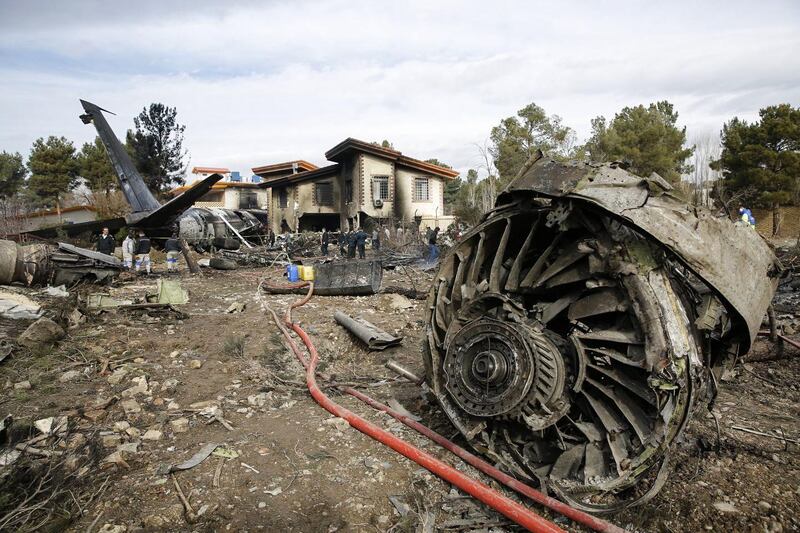 Some 16 people were in the plane when it crashed. AFP