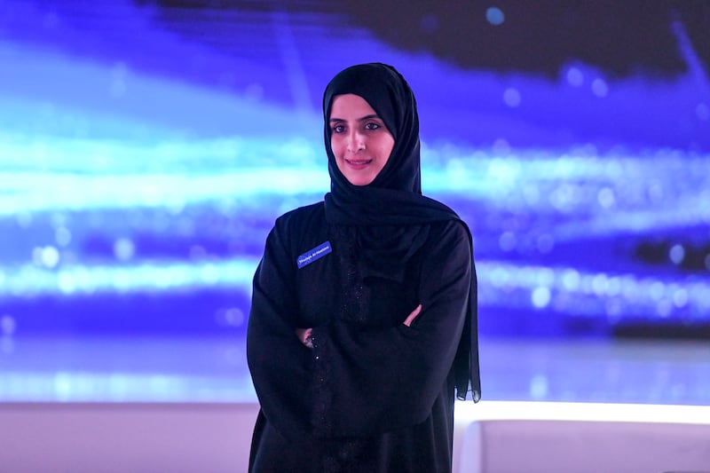 Thuraya Al Hashimi, executive director of the digital data enabling sector at the Ministry of Cabinet Affairs.