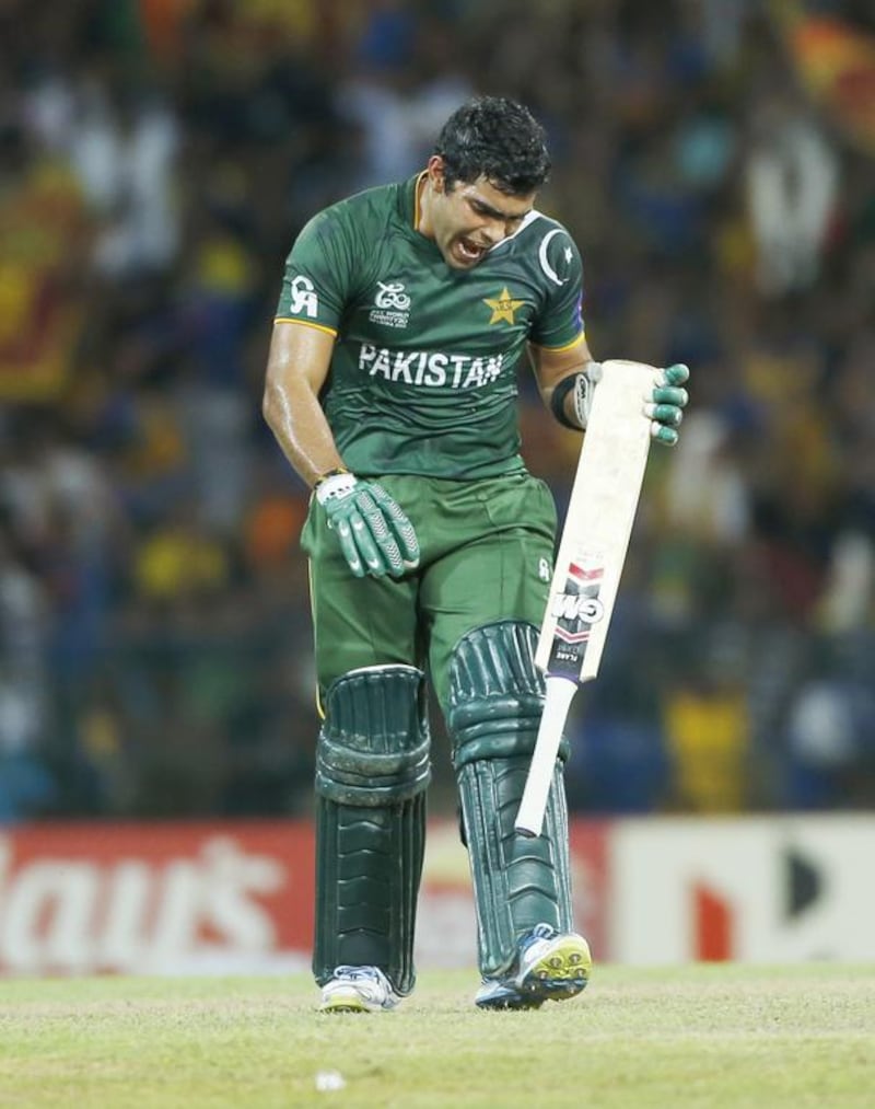 Umar Akmal has been regarded as a highly talented batsman for Pakistan but has struggled to be consistent. Eranga Jayawardena / AP Photo