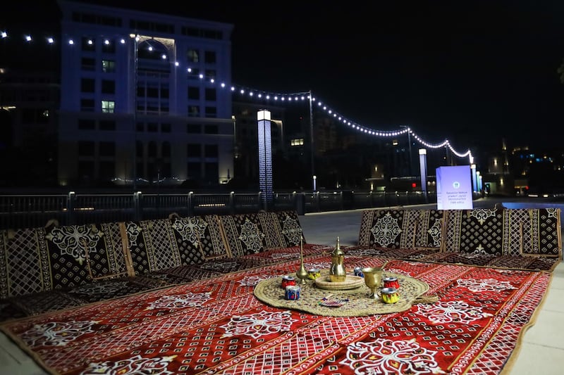 Jameel Arts Centre's Ramadan programming includes a tablescaping workshop and a pop-up market with homegrown vendors. Courtesy Art Jameel