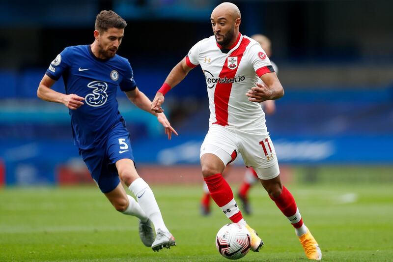 Jorginho - 6. Has to communicate better with his teammates, although the way he picks out players with his distribution is dazzling at times. Struggled when Southampton put him under pressure. AFP