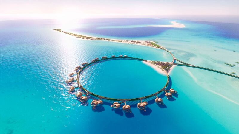 Red Sea Global is behind luxury ecotourism development The Red Sea. Photo: Red Sea Global