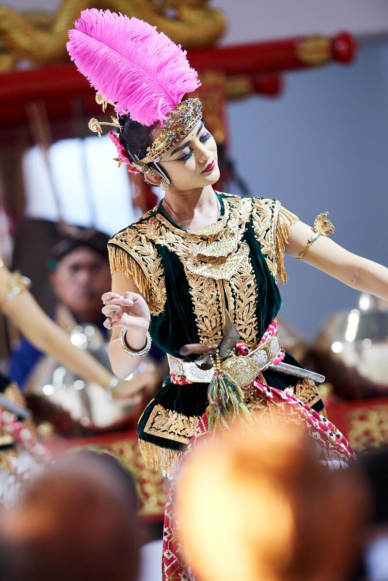 The Indonesian island of Java, may be best known as the world’s most populous island, but one of its most important features are the dances espoused by the ruling Sultans. Courtesy Louvre Abu Dhabi