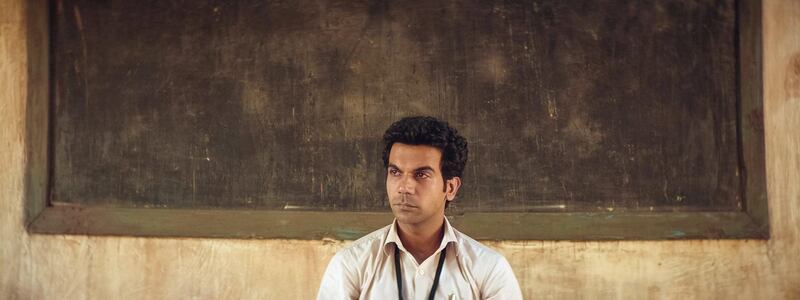 Rajkummar Rao in Newton. Courtesy Eros Eros International Media Ltd