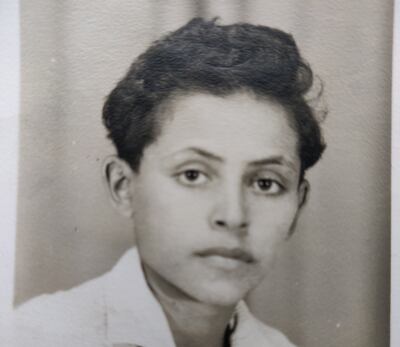 In spite of his rural upbringing and the civil war that interrupted his learning, Taher Qassim, above aged 12, achieved surprisingly good grades at school in Aden. Courtesy Taher Qassim