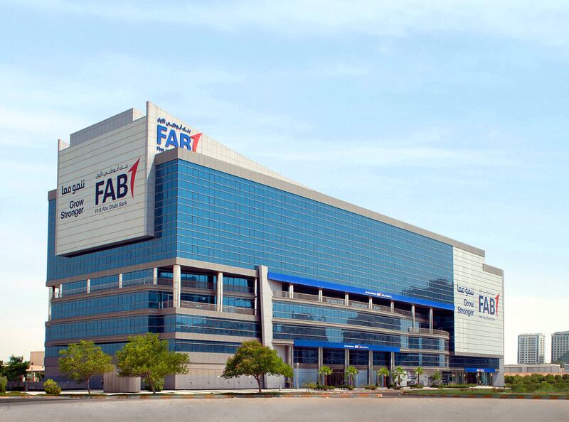 First Abu Dhabi Bank’s headquarters in Abu Dhabi. Courtesy First Abu Dhabi Bank