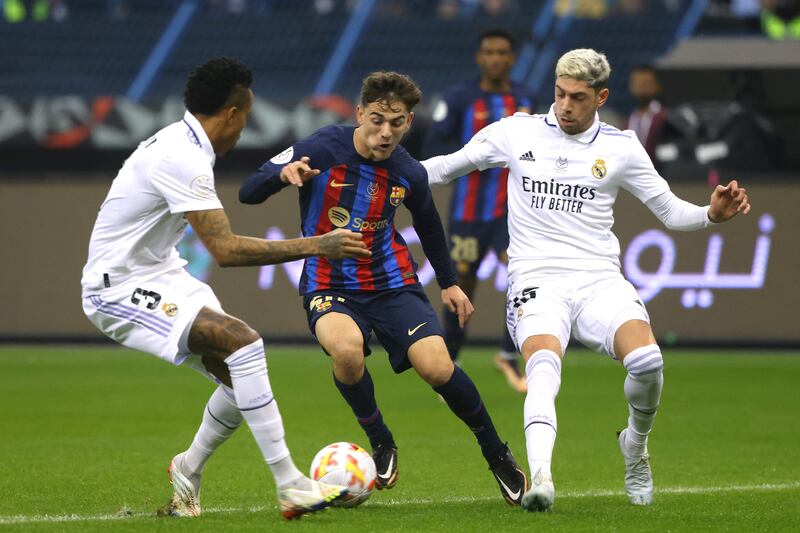 Federico Valverde 5 – Not effective playing on the right side of the centre. In fact, he barely saw much of the ball, and couldn’t deal with Alejandro Balde. AFP