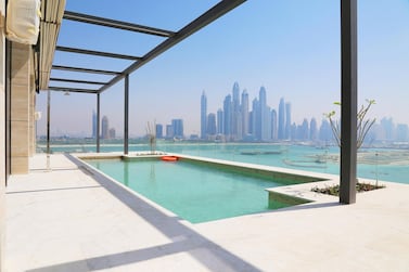 Views of Dubai Marina from Palm Jumeirah. Courtesy LuxuryProperty.com