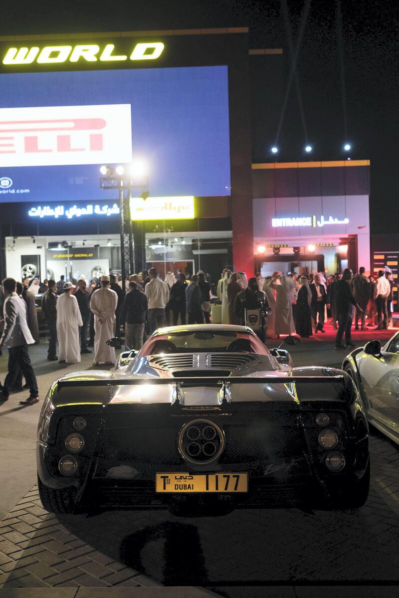 11.01.19 Opening of the new Pirelli P Zero World in Dubai, one of only four such stores in the world. Dubai,UAE.
Anna Nielsen For The National