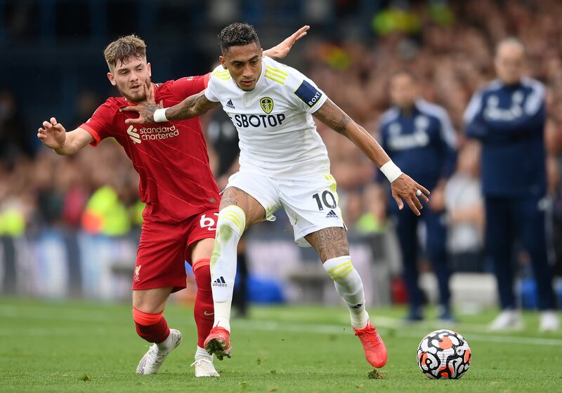 Raphinha - 4. The Brazilian was isolated and could not impose himself on the game. When he did get the ball he seemed at cross-purposes with team-mates. Getty