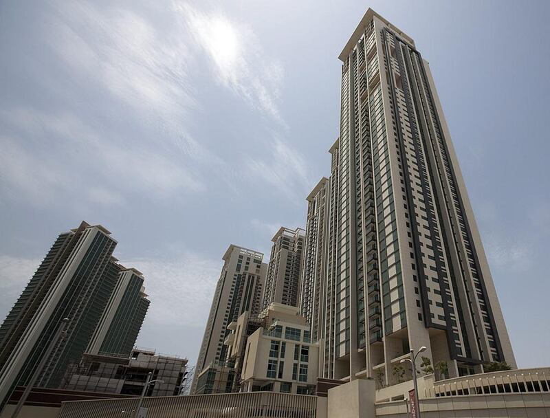 The Marina Square area of Reem Island. Sammy Dallal / The National