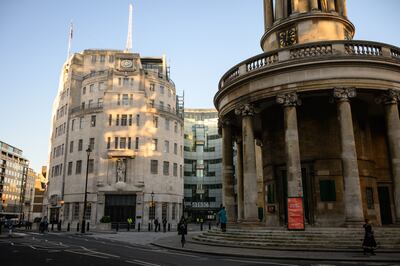 A general view of the BBC office in London. Getty