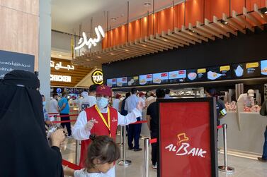 The first UAE branch of Al Baik is located at The Dubai Mall. Suhail Rather / The National