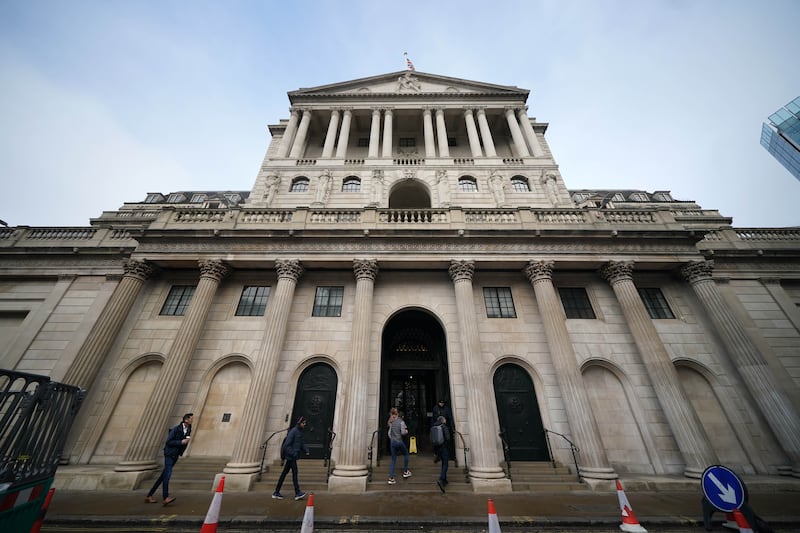 The Bank of England had raised interest rates in 14 consecutive meetings to deal with surging inflation. PA