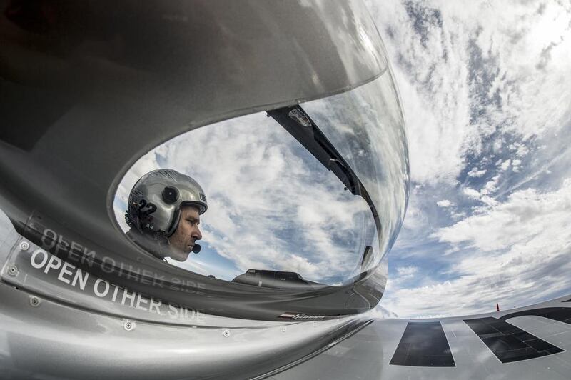 Hannes Arch, the former Red Bull Air Race world champion. Arch trains four times a week, in the form of ski touring, cycling and ice climbing, near his home city of Salzburg. Predrag Vuckovic / Red Bull Content Pool