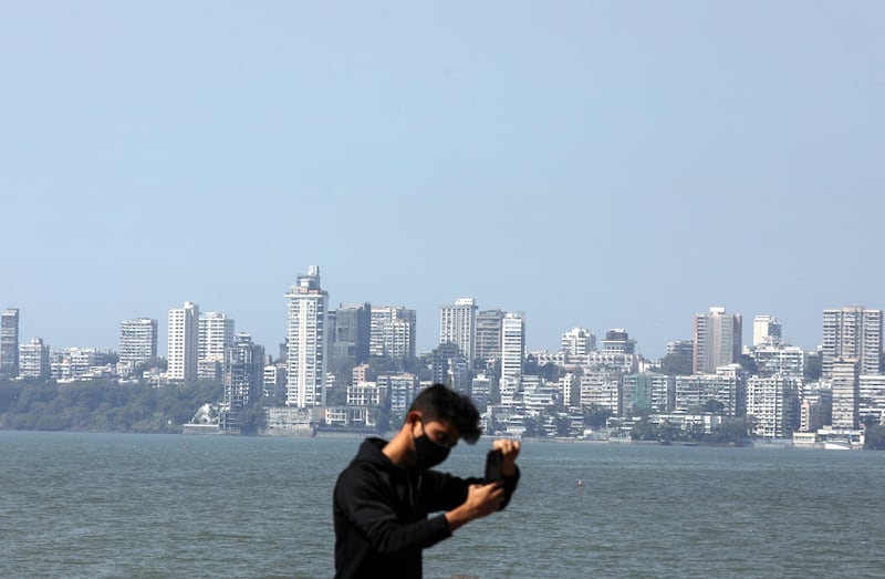 High-rise buildings in Mumbai, the financial capital of India. The country is investing heavily in infrastructure. EPA